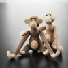Kay Bojesen MONKEY Dekoracja - Figurka Drewniana Małpka Mała - Drewno Dębowe